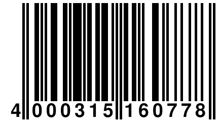 4 000315 160778