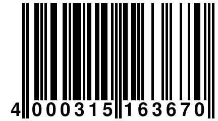 4 000315 163670