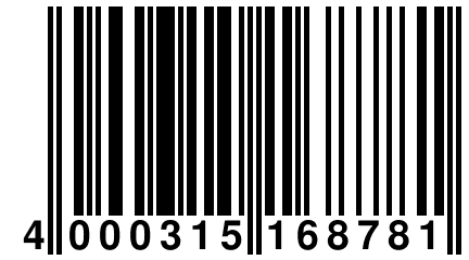 4 000315 168781