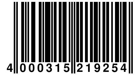 4 000315 219254