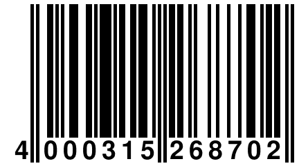 4 000315 268702