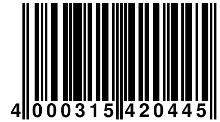 4 000315 420445