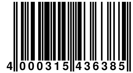 4 000315 436385