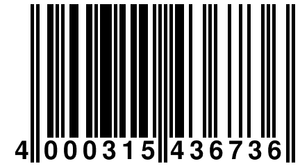 4 000315 436736