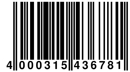 4 000315 436781