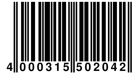 4 000315 502042