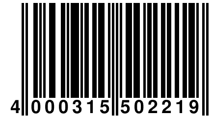 4 000315 502219