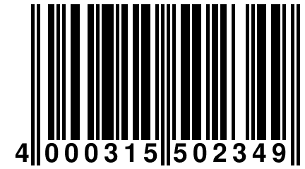 4 000315 502349