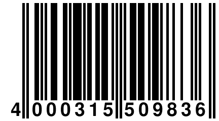 4 000315 509836