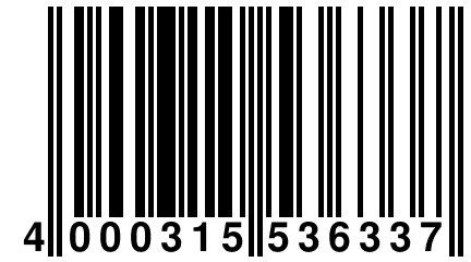 4 000315 536337