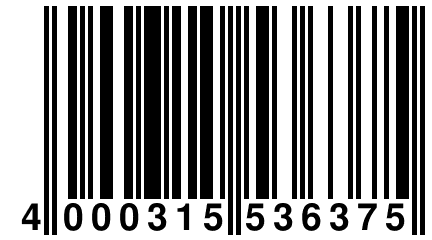 4 000315 536375