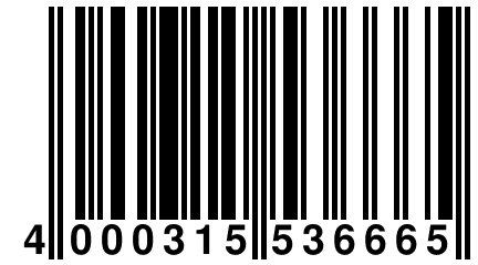 4 000315 536665