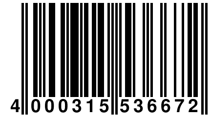 4 000315 536672