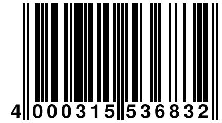 4 000315 536832