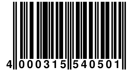 4 000315 540501