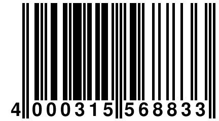 4 000315 568833