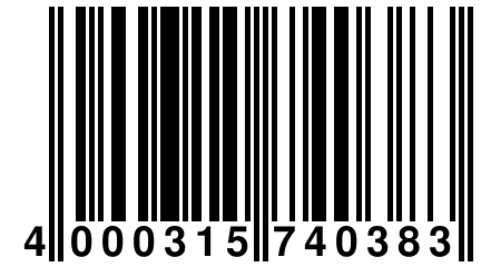 4 000315 740383