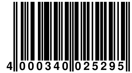 4 000340 025295