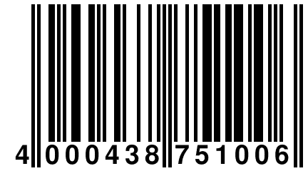 4 000438 751006