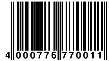 4 000776 770011