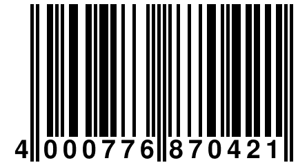 4 000776 870421