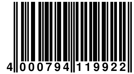 4 000794 119922