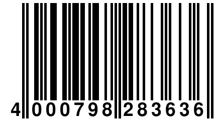 4 000798 283636