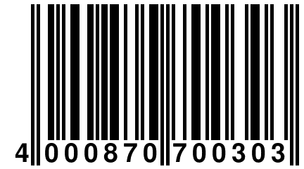 4 000870 700303