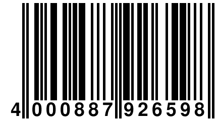 4 000887 926598