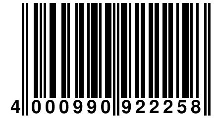 4 000990 922258