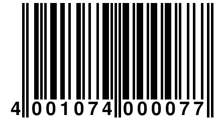 4 001074 000077