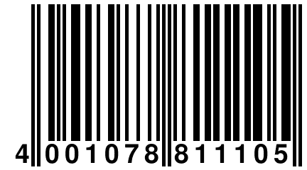 4 001078 811105