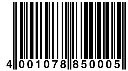 4 001078 850005