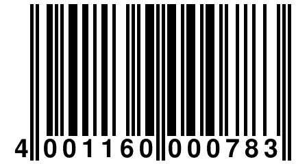 4 001160 000783