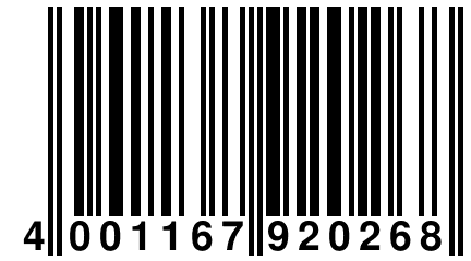 4 001167 920268