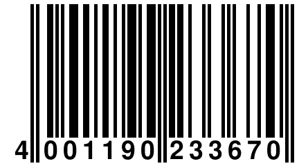 4 001190 233670