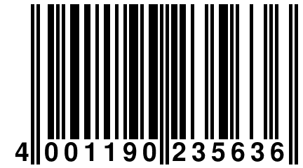 4 001190 235636