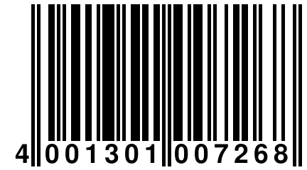 4 001301 007268