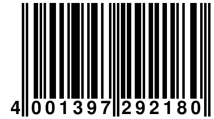 4 001397 292180