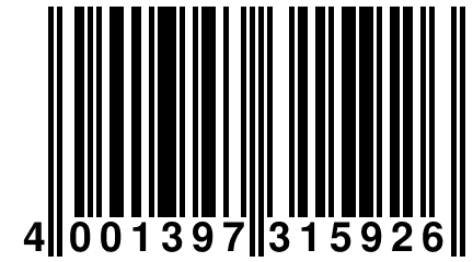 4 001397 315926