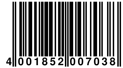 4 001852 007038