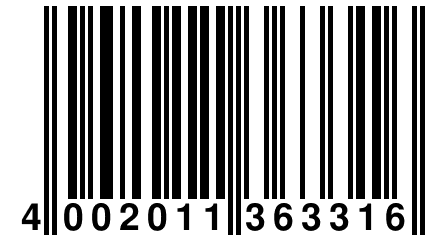 4 002011 363316