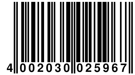 4 002030 025967