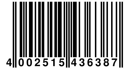 4 002515 436387