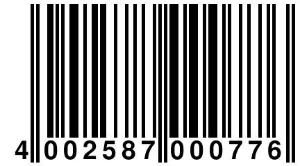 4 002587 000776