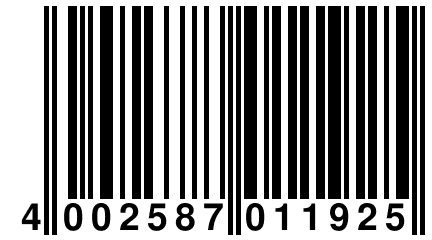 4 002587 011925