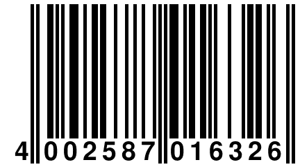 4 002587 016326