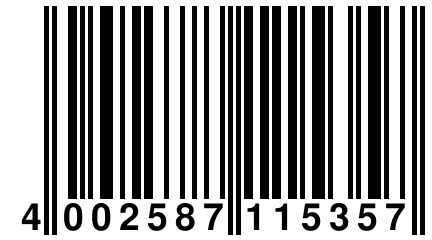 4 002587 115357