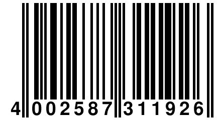 4 002587 311926