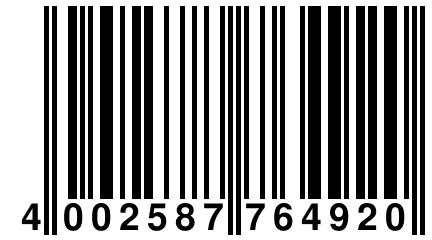 4 002587 764920